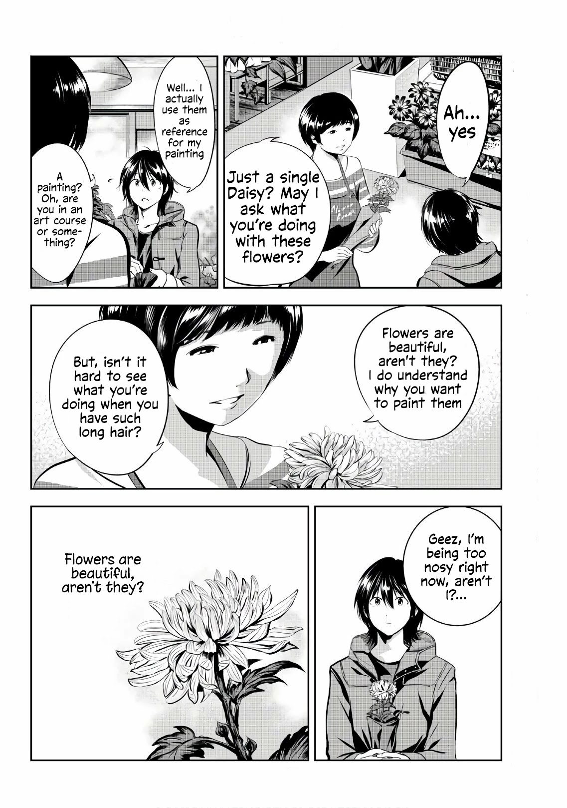 Sen wa, Boku wo Egaku Chapter 24 page 13 - Chapter 24: Snowy day / Rupture