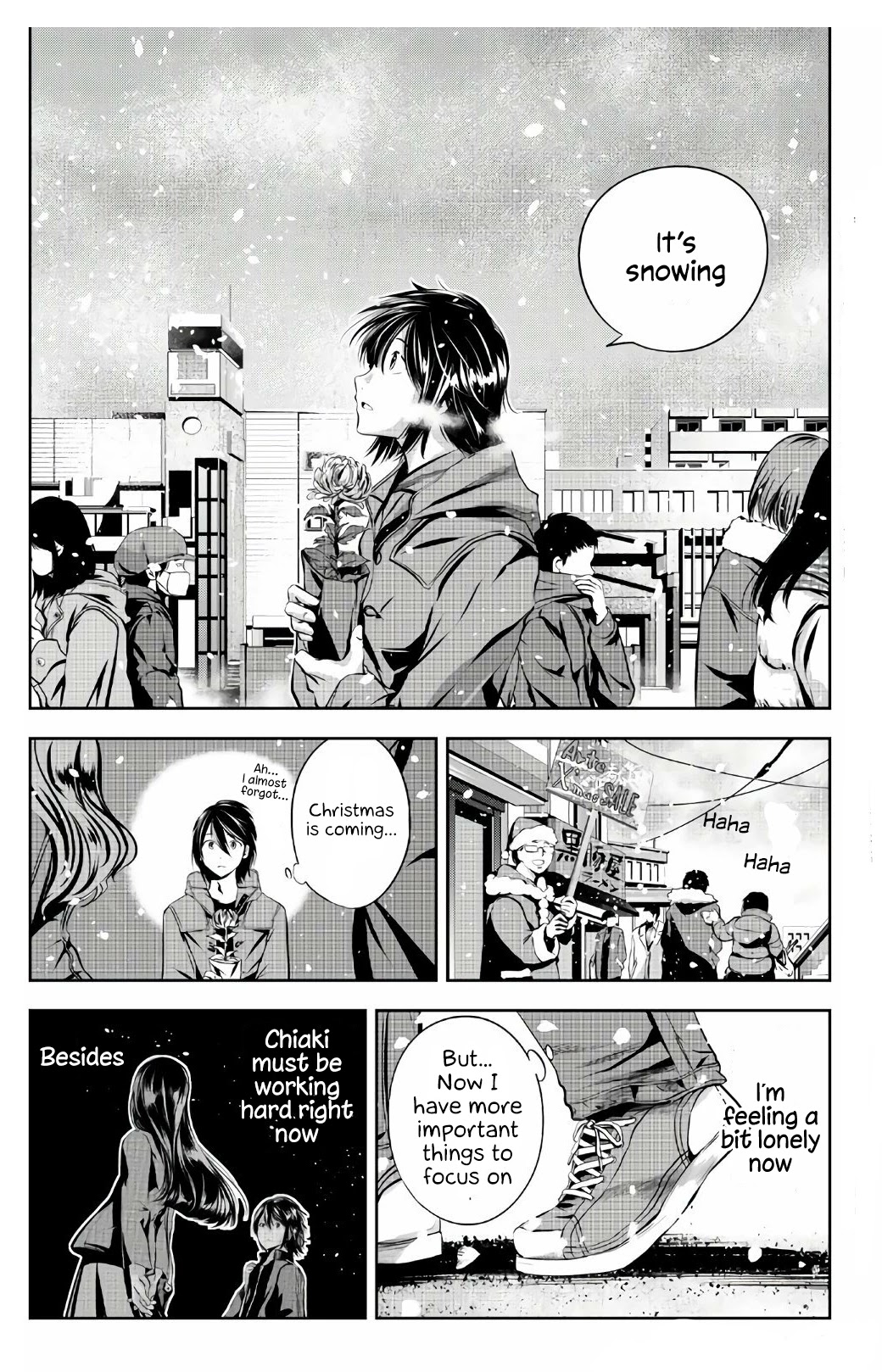 Sen wa, Boku wo Egaku Chapter 24 page 15 - Chapter 24: Snowy day / Rupture