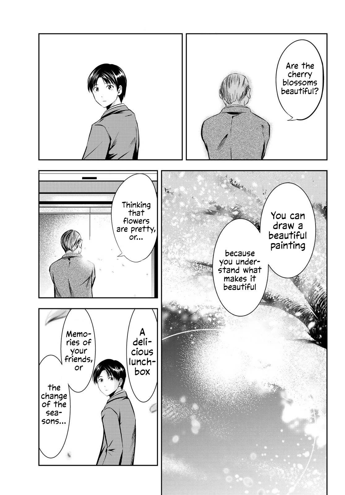 Sen wa, Boku wo Egaku Chapter 32 page 10 - Chapter 32: The lines that draw us [END]