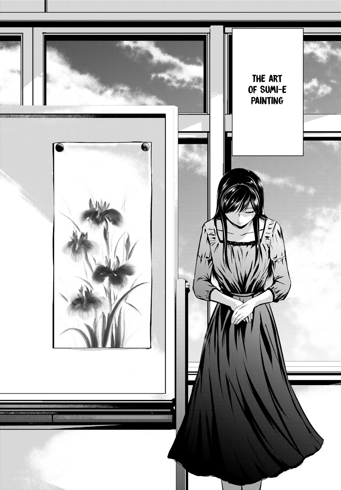 Sen wa, Boku wo Egaku Chapter 4 page 8 - Chapter 4: Flower and Ink
