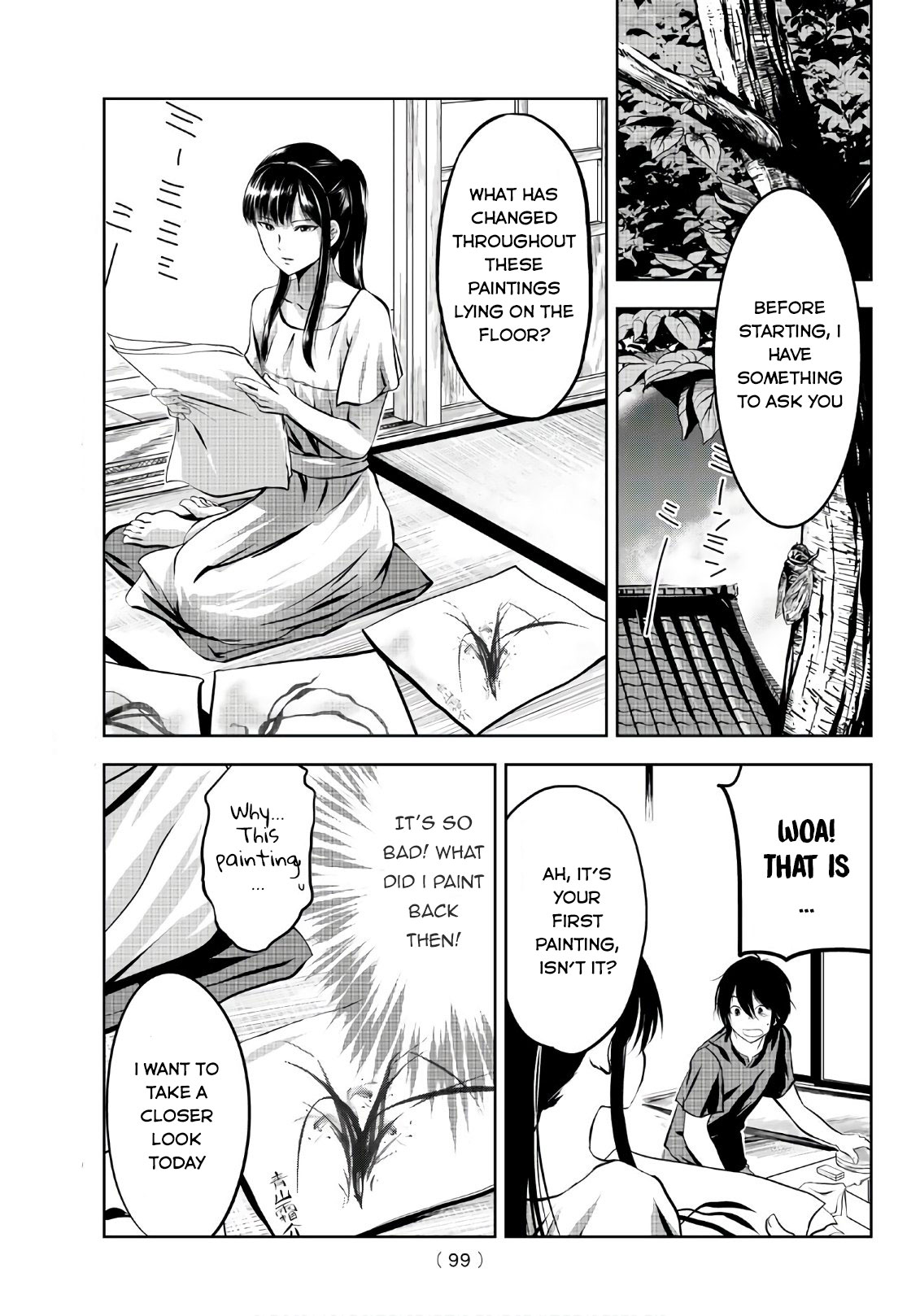 Sen wa, Boku wo Egaku Chapter 5 page 9 - Chapter 5: Aoyama Sousuke