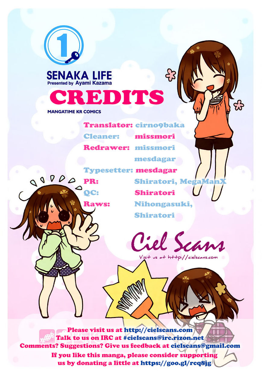 Senakagurashi Chapter 14 page 1 - Chapter 14