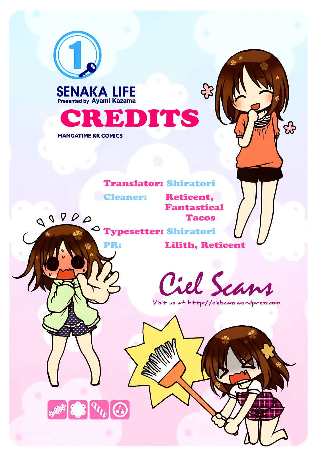 Senakagurashi Chapter 4 page 1 - Chapter 4 : Vol. 4