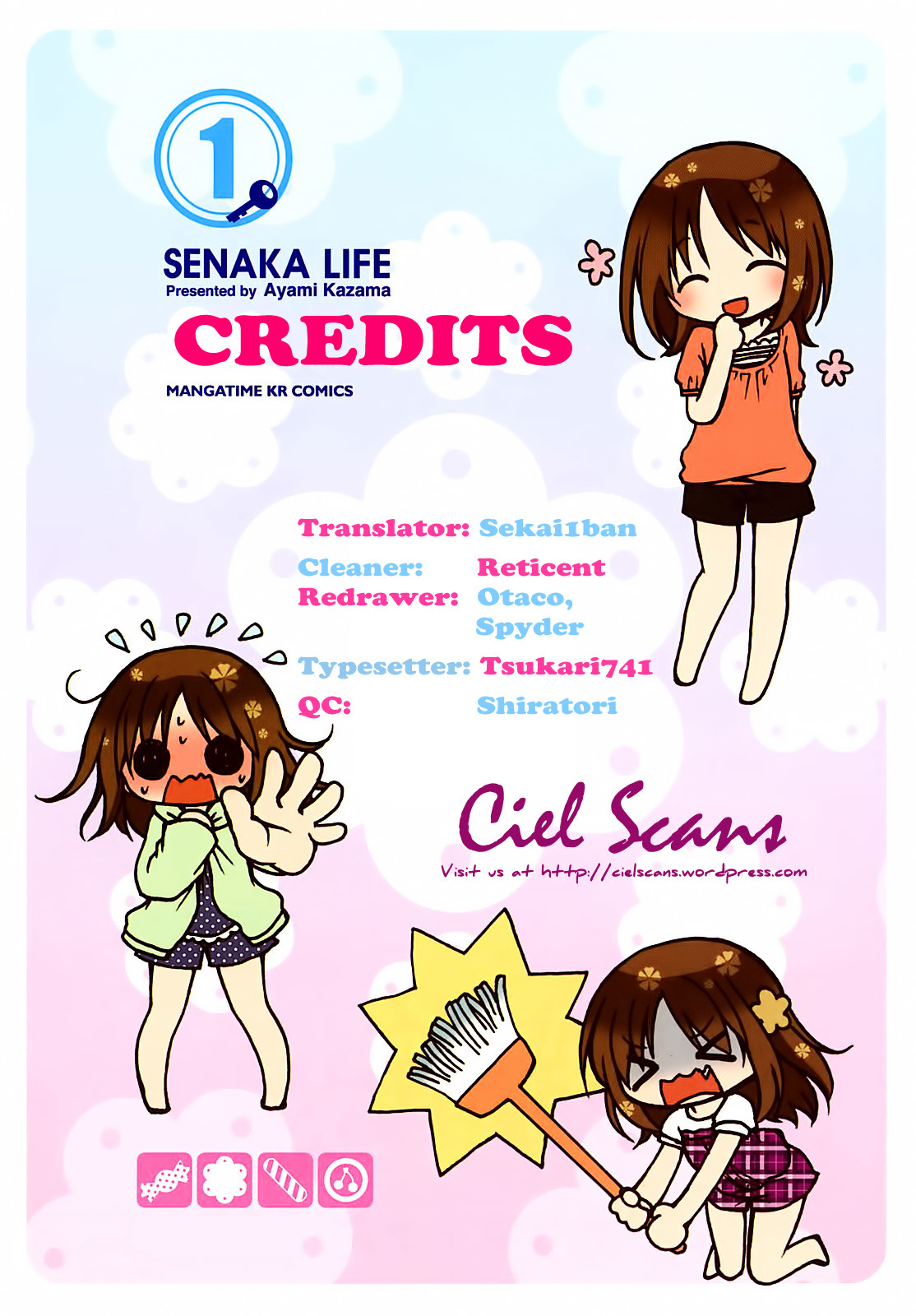 Senakagurashi Chapter 5 page 1 - Chapter 5 : Vol. 5