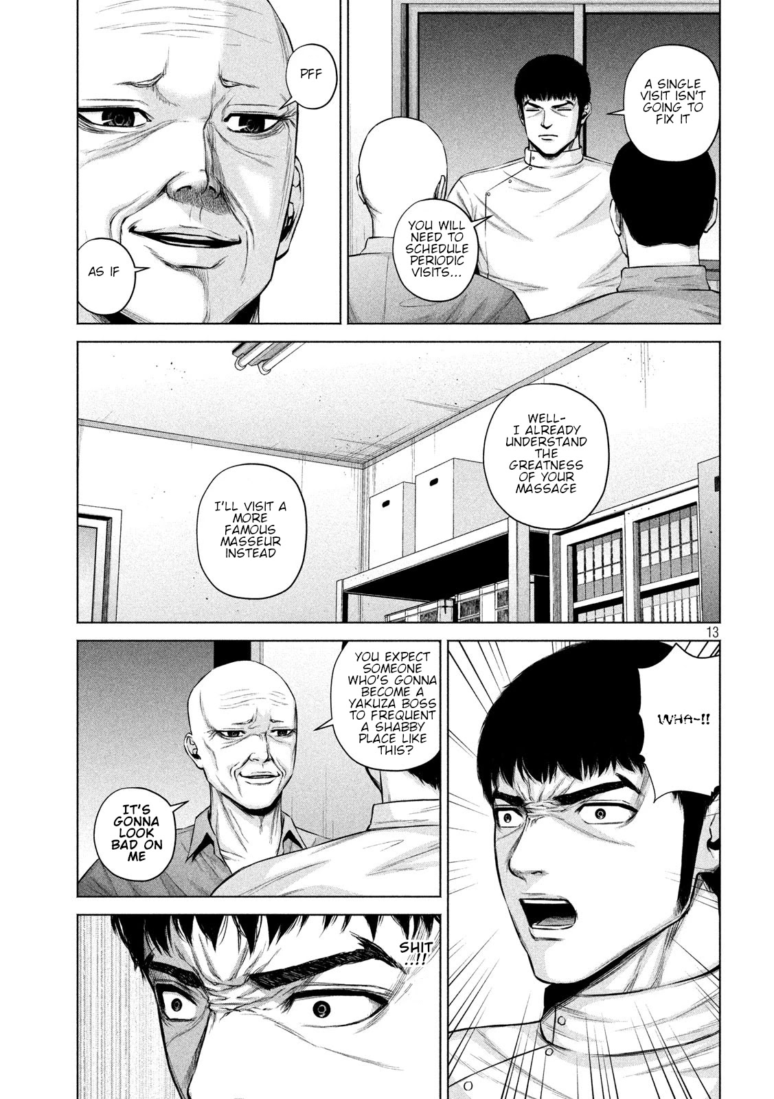 Send My Regards to Kenshiro Chapter 11 page 13 - Chapter 11: Massage to Revive