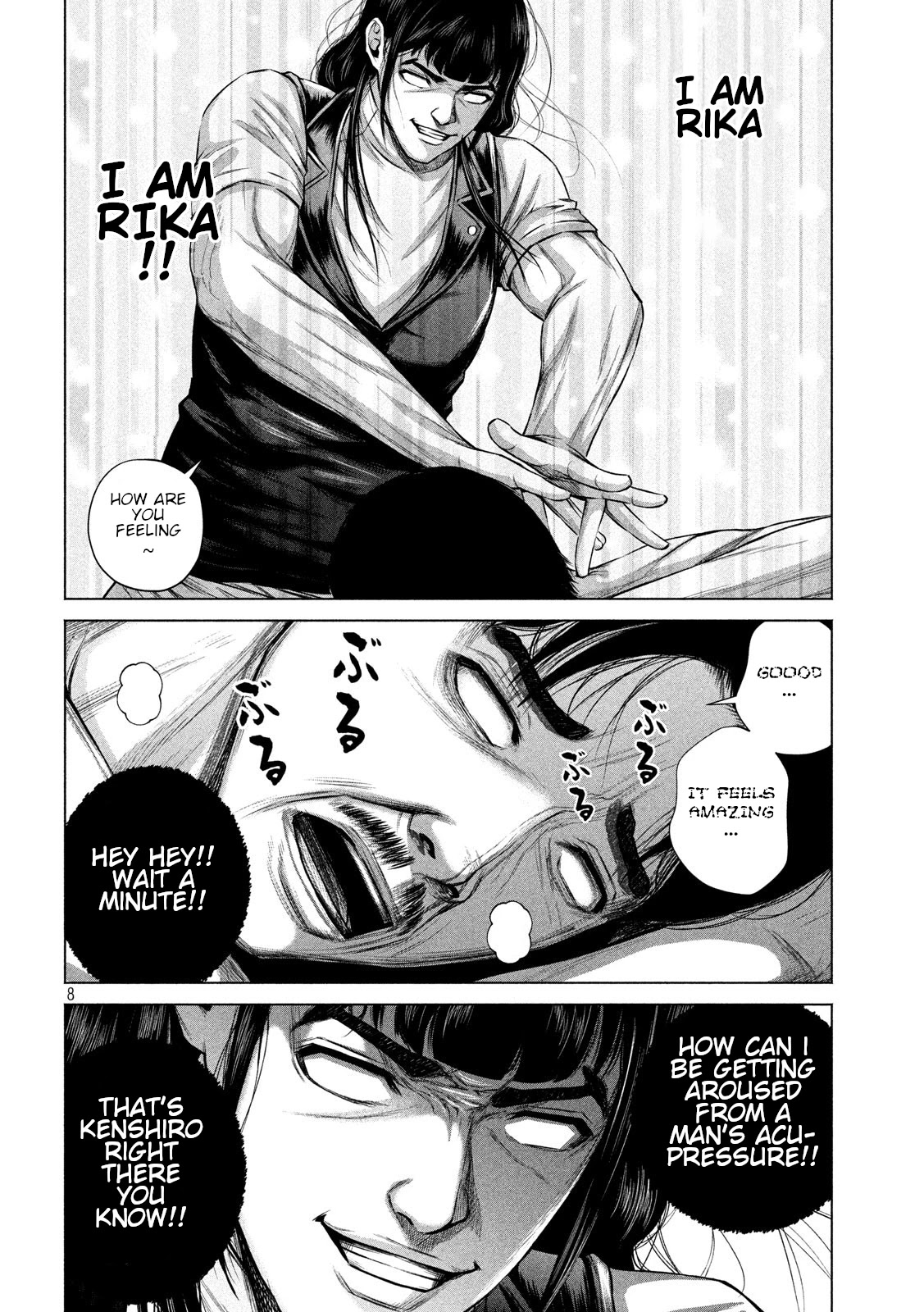Send My Regards to Kenshiro Chapter 14 page 8 - Chapter 14: Have you ever felt your Cosmo?