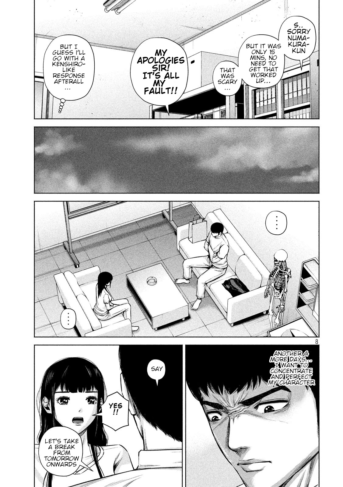 Send My Regards to Kenshiro Chapter 15 page 8 - Chapter 15: The Legend continues...