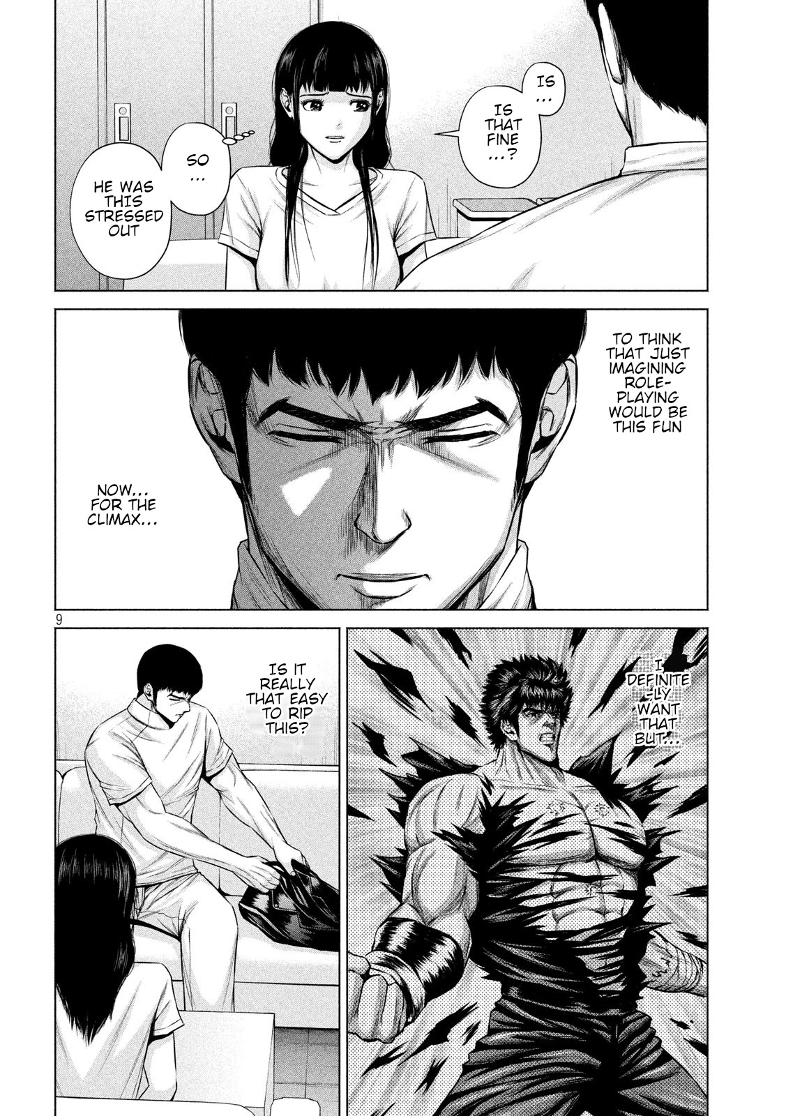 Send My Regards to Kenshiro Chapter 15 page 9 - Chapter 15: The Legend continues...