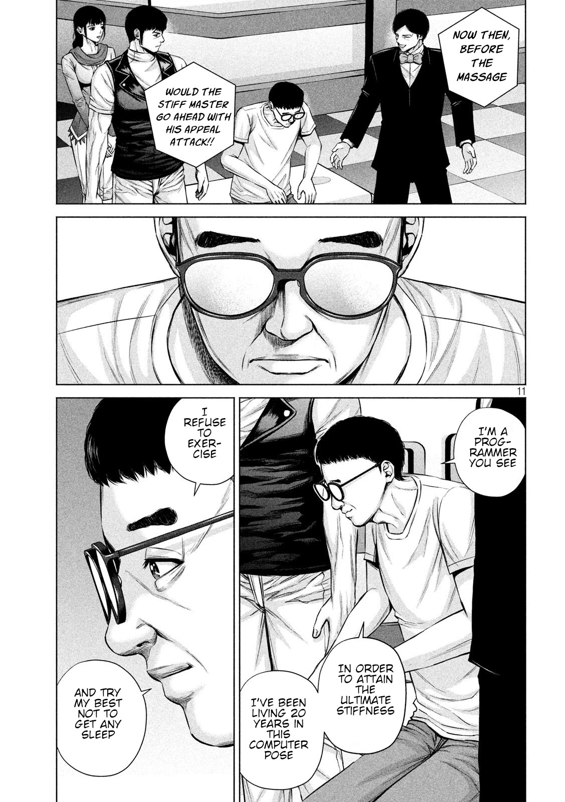 Send My Regards to Kenshiro Chapter 16 page 11 - Chapter 16: You're Already Stiff