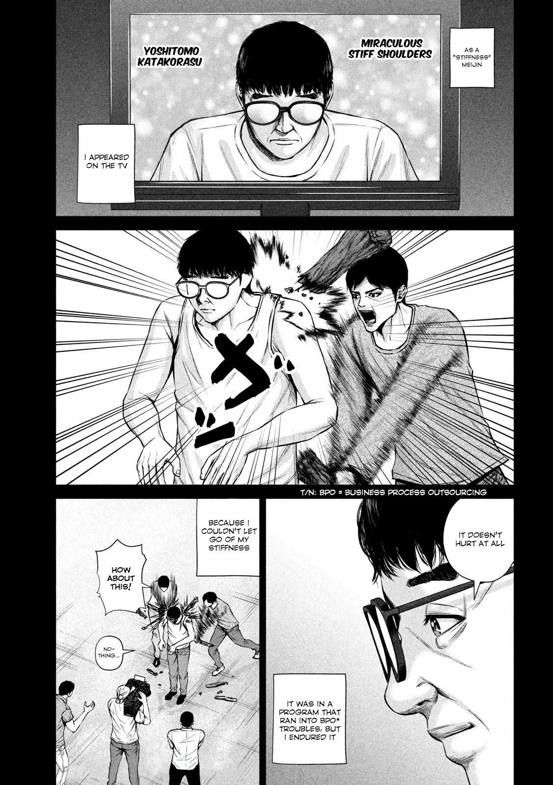 Send My Regards to Kenshiro Chapter 17 page 8 - Chapter 17: Become obstinately stiff is this evolution or devolution?