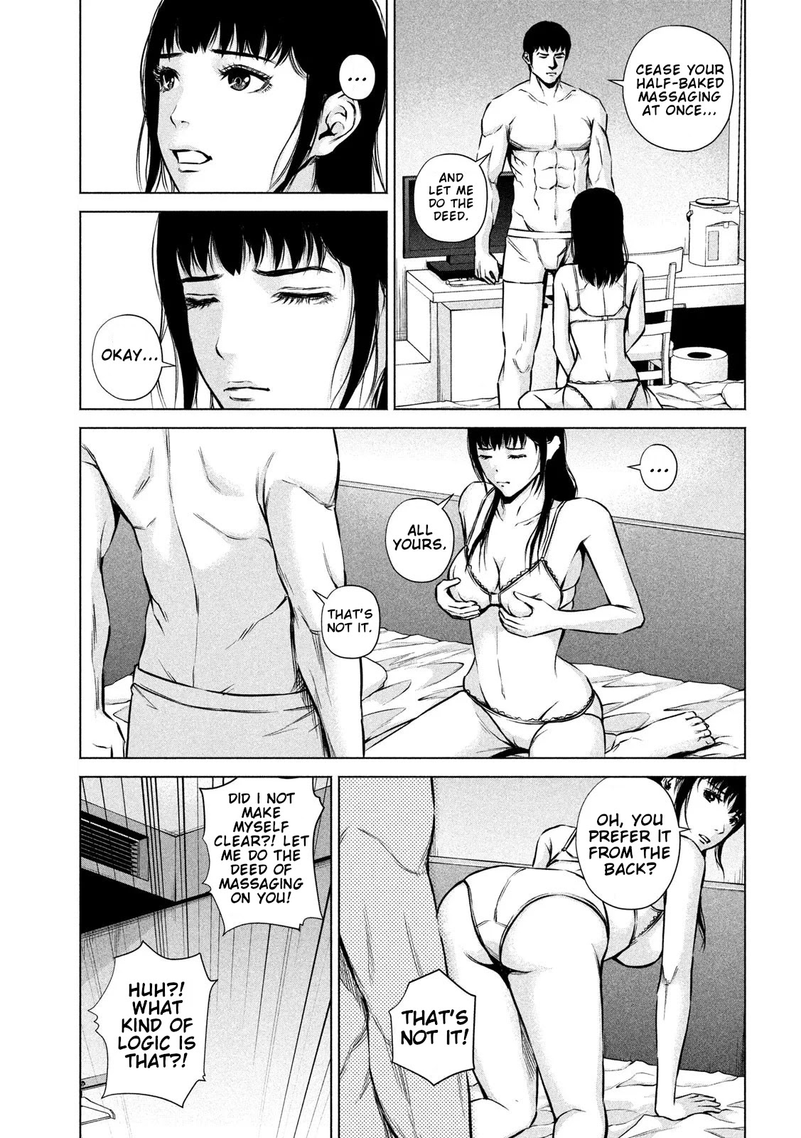 Send My Regards to Kenshiro Chapter 2 page 9 - Chapter 2: The Happy Room