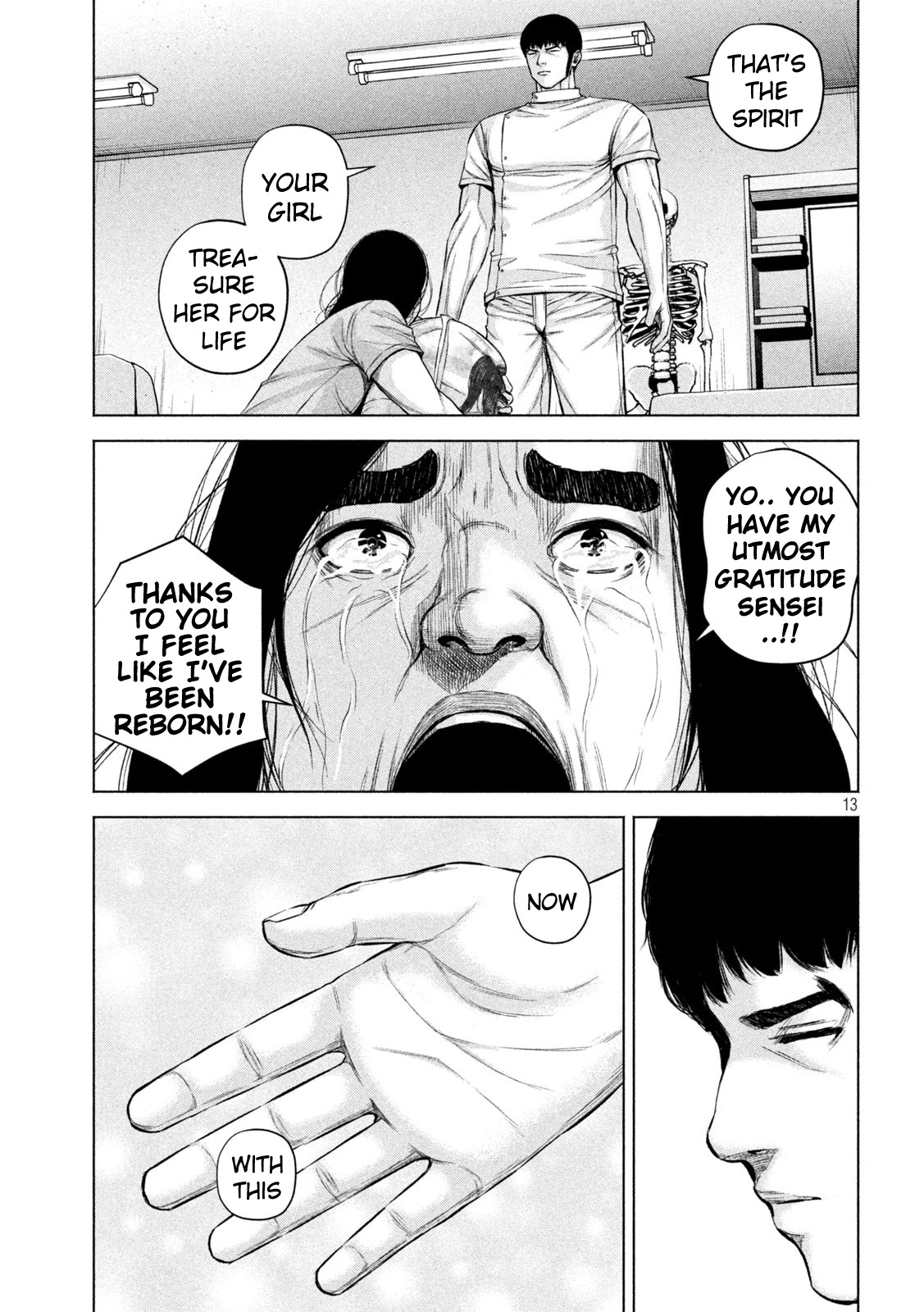Send My Regards to Kenshiro Chapter 26 page 13 - Chapter 26: The Believing Heart