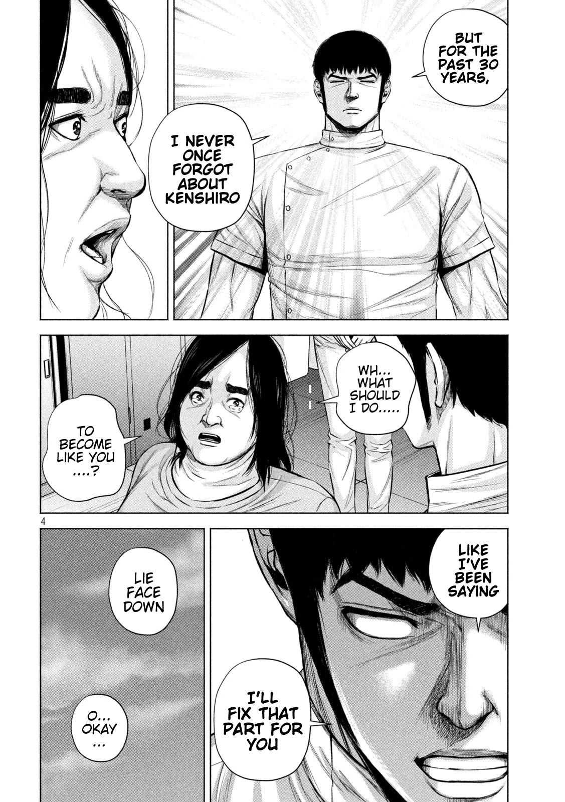 Send My Regards to Kenshiro Chapter 26 page 4 - Chapter 26: The Believing Heart