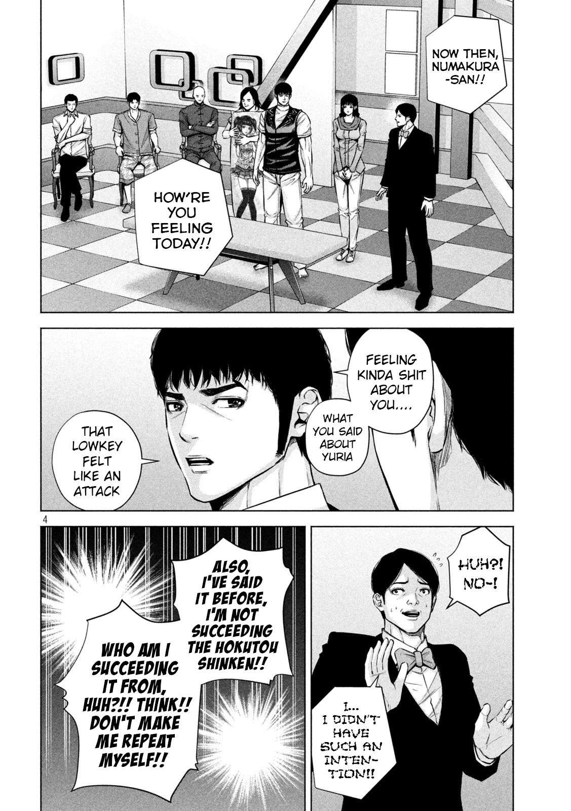 Send My Regards to Kenshiro Chapter 28 page 5 - Chapter 28: East vs West