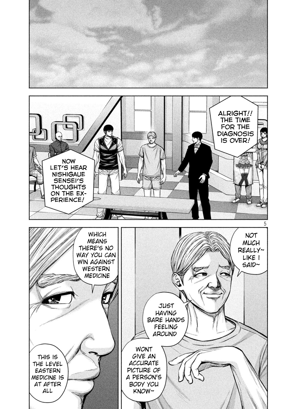 Send My Regards to Kenshiro Chapter 29 page 5 - Chapter 29: Acupressure Detective