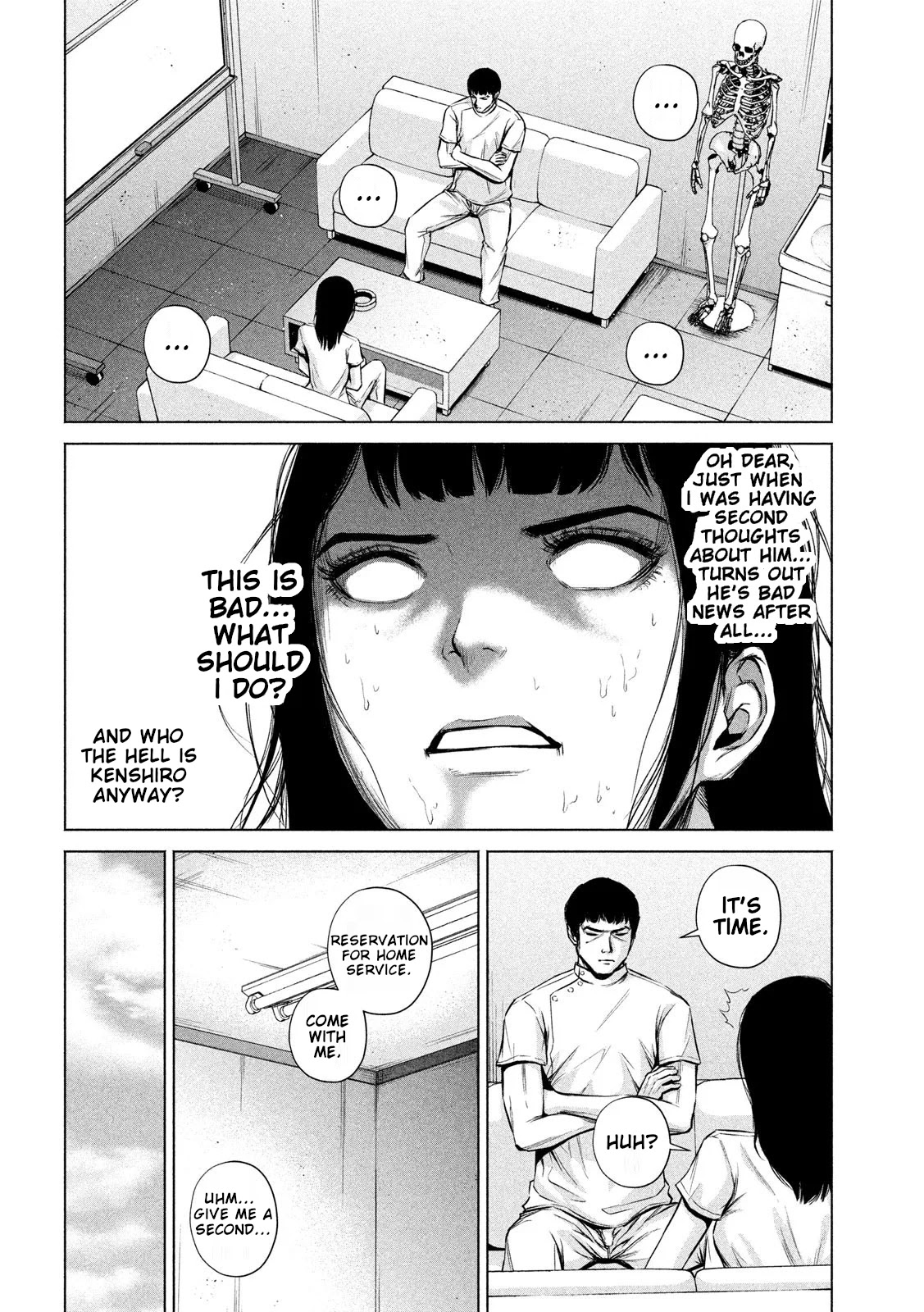 Send My Regards to Kenshiro Chapter 3 page 8 - Chapter 3: The Last Time