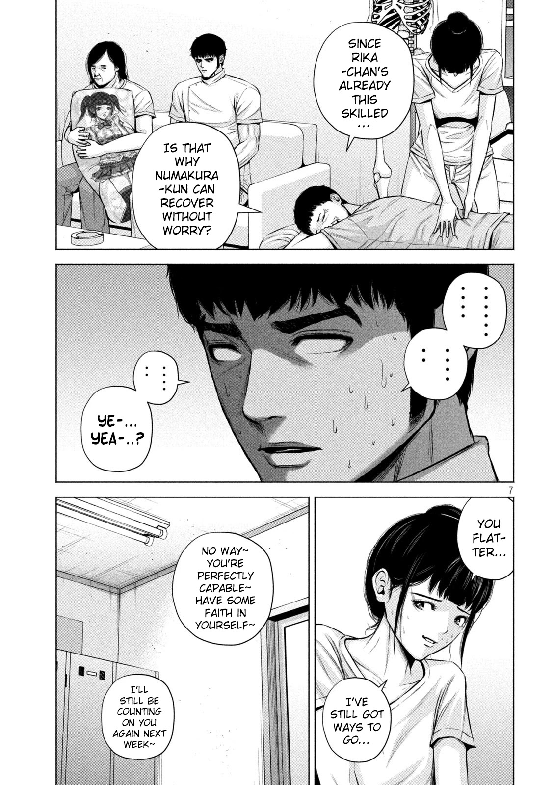 Send My Regards to Kenshiro Chapter 34 page 7 - Chapter 34: The God of Pinch Hitters