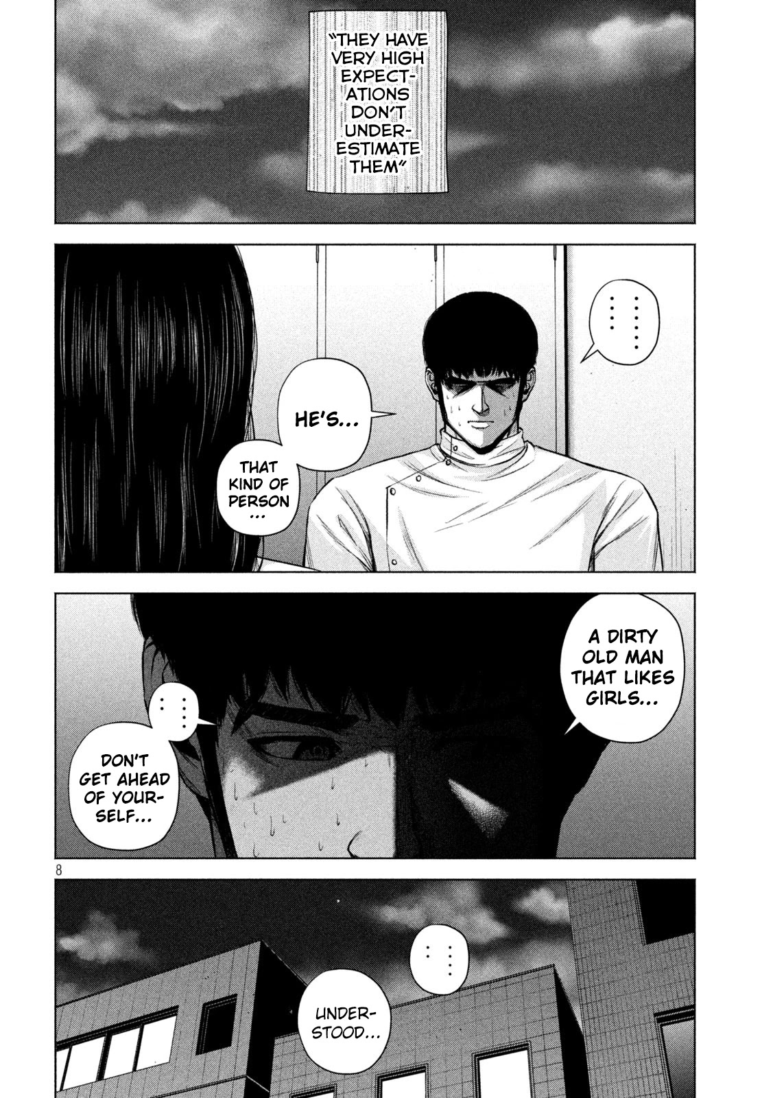 Send My Regards to Kenshiro Chapter 34 page 8 - Chapter 34: The God of Pinch Hitters