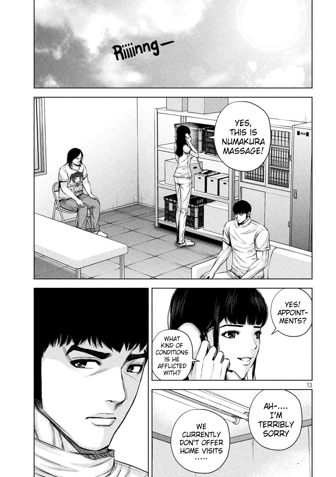 Send My Regards to Kenshiro Chapter 35 page 13 - Chapter 35: Broke Boy