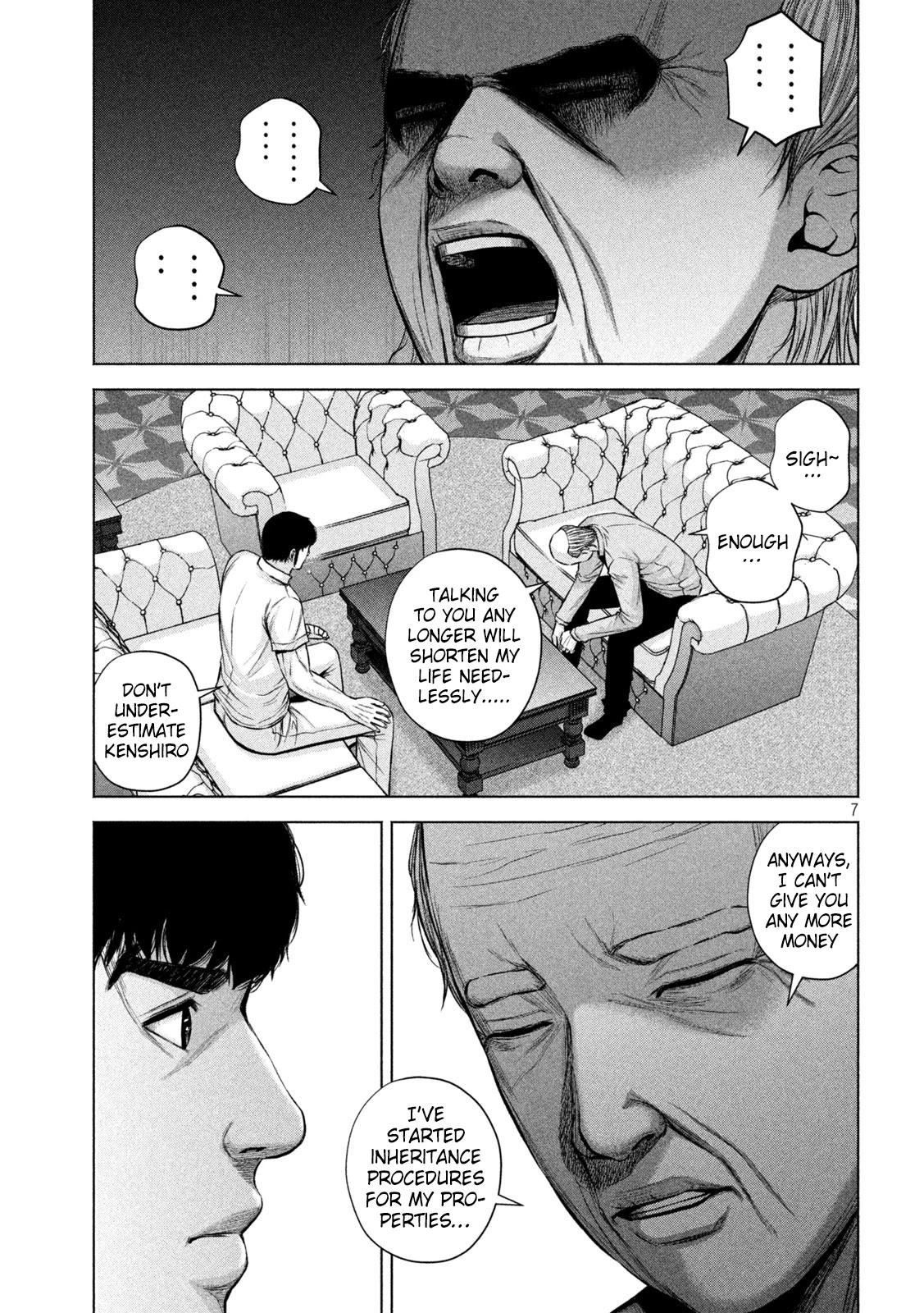 Send My Regards to Kenshiro Chapter 35 page 7 - Chapter 35: Broke Boy