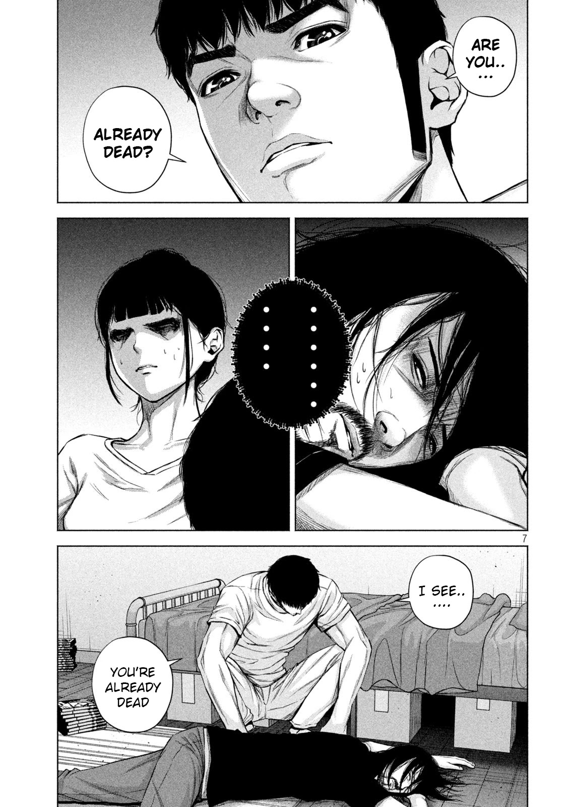 Send My Regards to Kenshiro Chapter 36 page 7 - Chapter 36: The Absent Youth