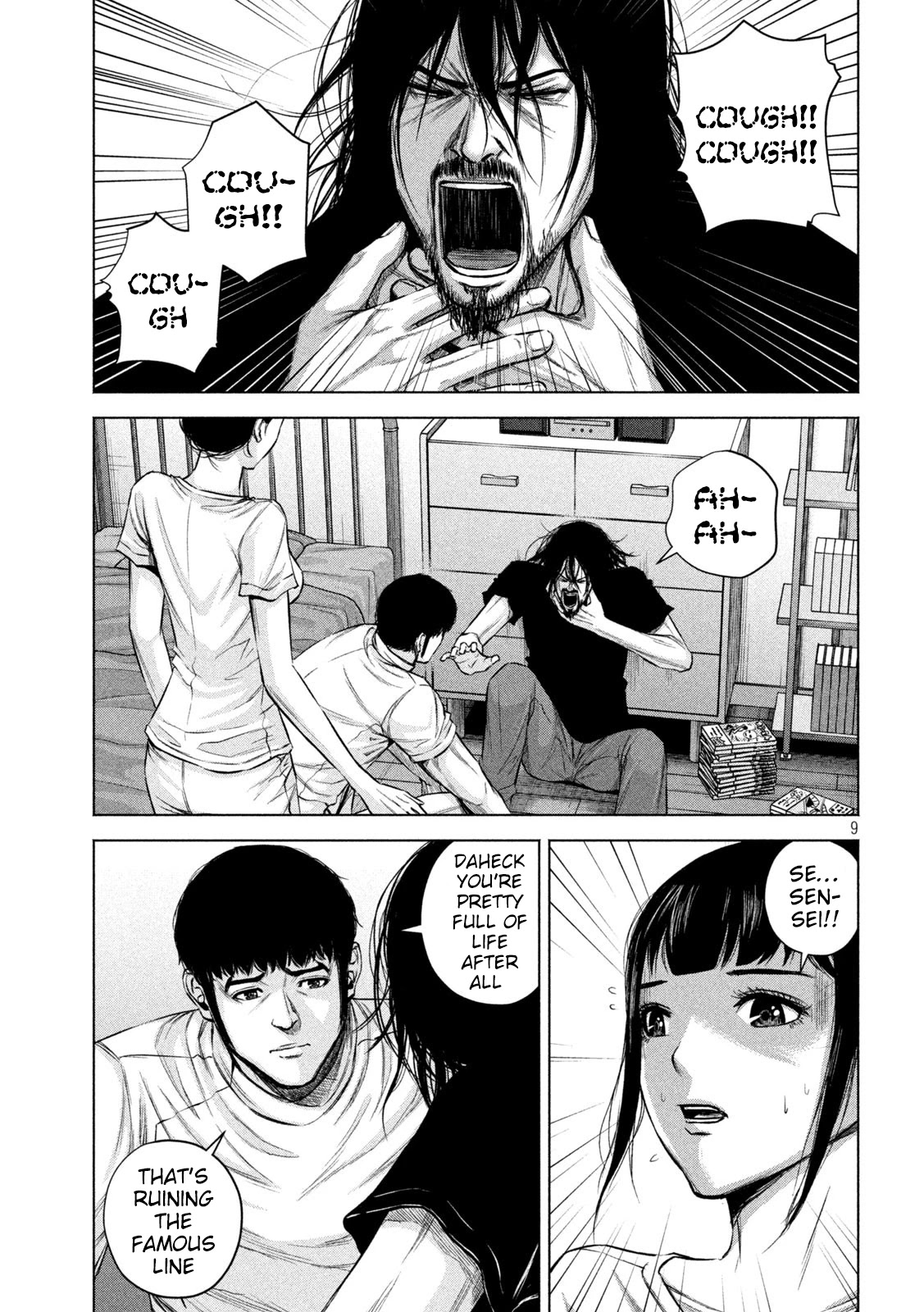 Send My Regards to Kenshiro Chapter 36 page 9 - Chapter 36: The Absent Youth