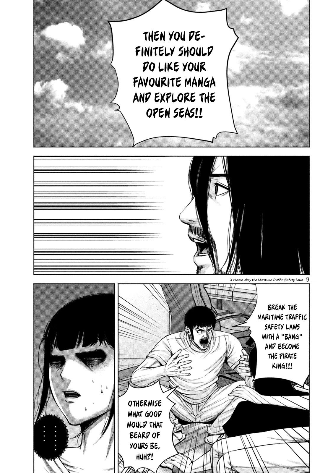 Send My Regards to Kenshiro Chapter 38 page 10 - Chapter 38: King of Pirates