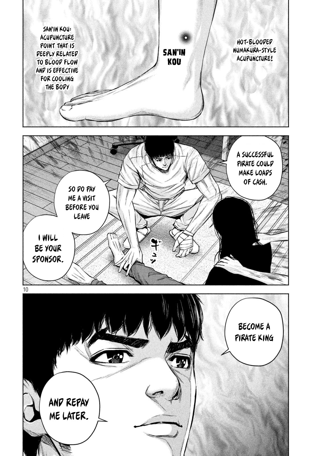 Send My Regards to Kenshiro Chapter 38 page 11 - Chapter 38: King of Pirates