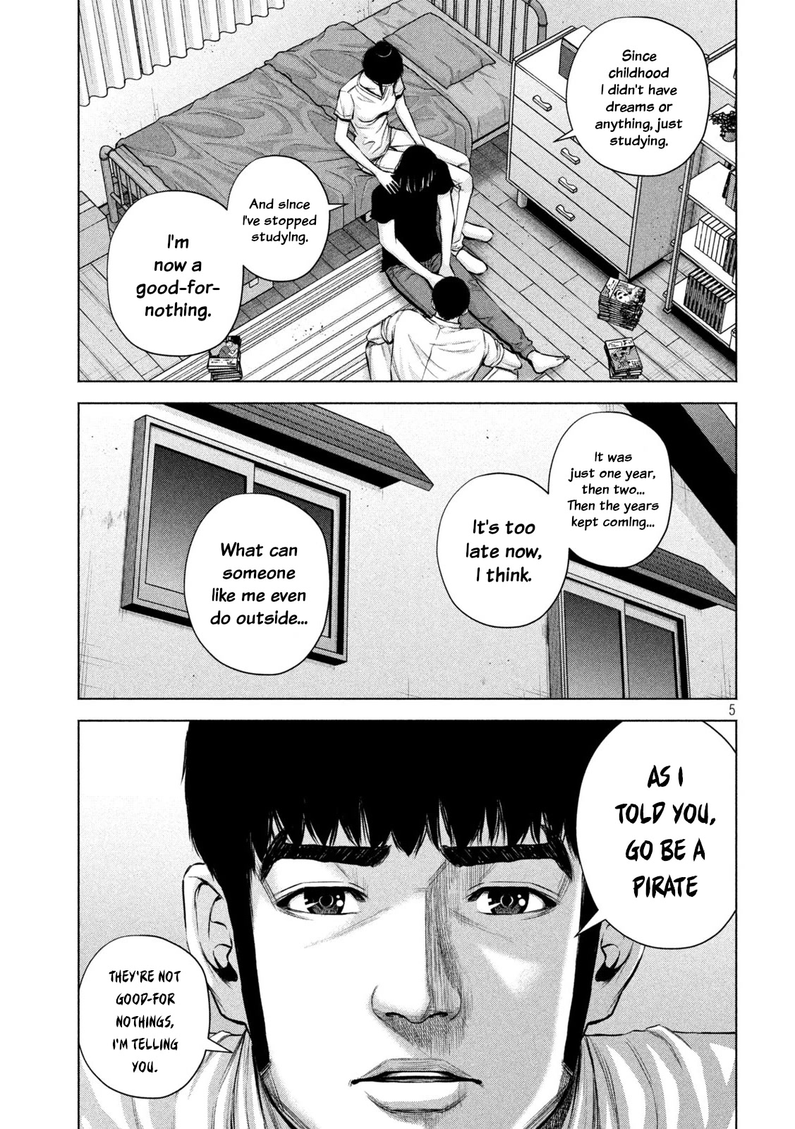 Send My Regards to Kenshiro Chapter 38 page 6 - Chapter 38: King of Pirates
