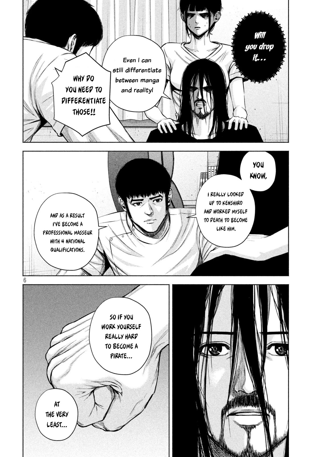 Send My Regards to Kenshiro Chapter 38 page 7 - Chapter 38: King of Pirates
