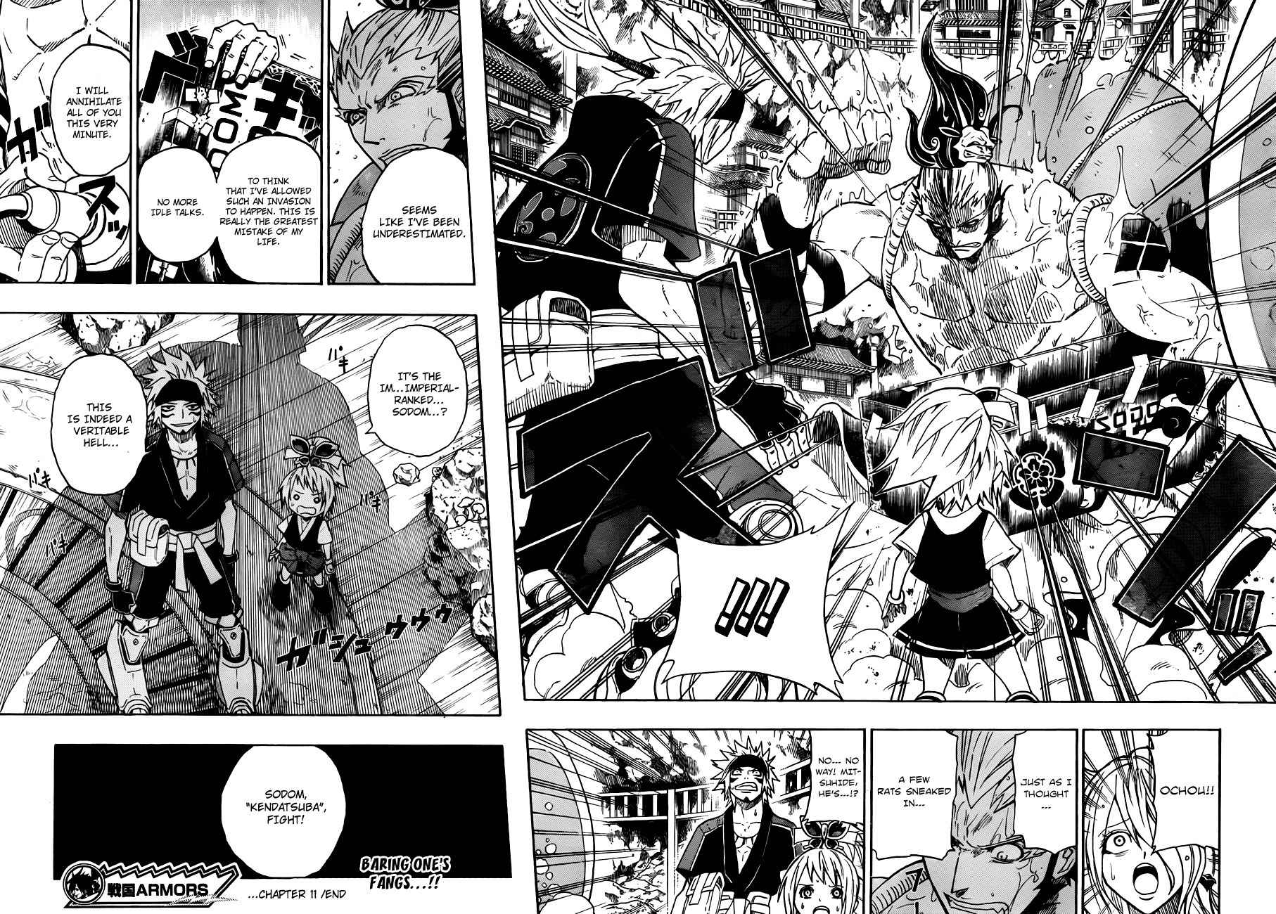 Sengoku Armors Chapter 11 page 18 - Chapter 11: Attack of the Valourous Tiger