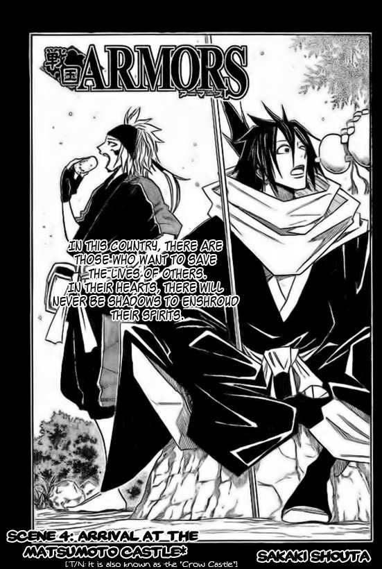 Sengoku Armors Chapter 4 page 1 - Chapter 4: Arrival at the Matsumoto Castle