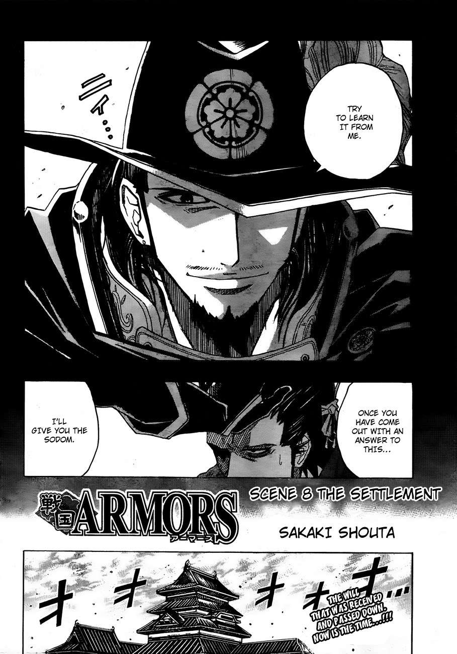 Sengoku Armors Chapter 8 page 2 - Chapter 8: The Settlement