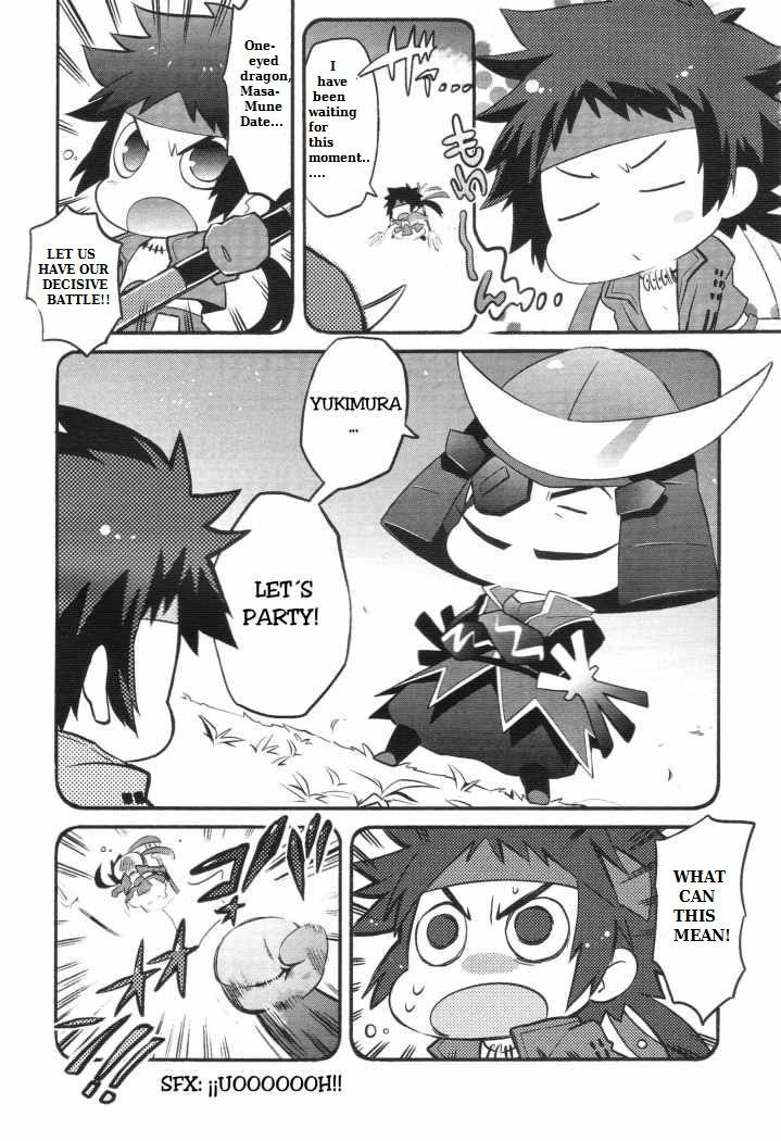 Sengoku Basara 2 Chapter 8.1 page 2 - Chapter 8.1 : Side-story Mini Sengoku Basara