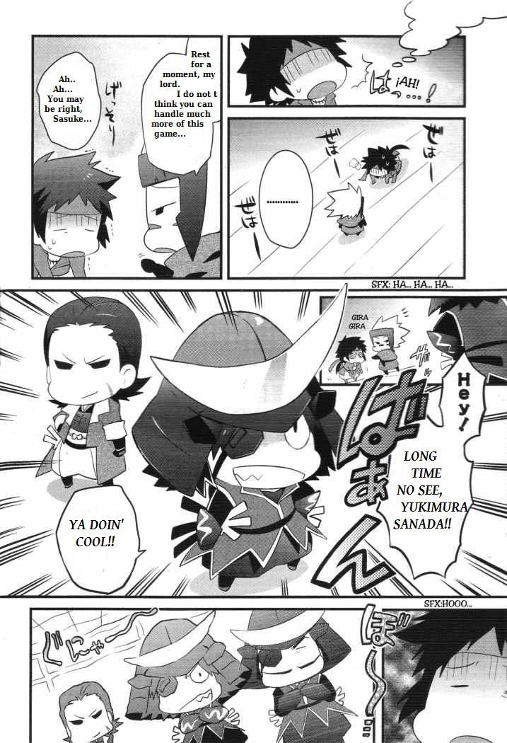 Sengoku Basara 2 Chapter 8.1 page 6 - Chapter 8.1 : Side-story Mini Sengoku Basara