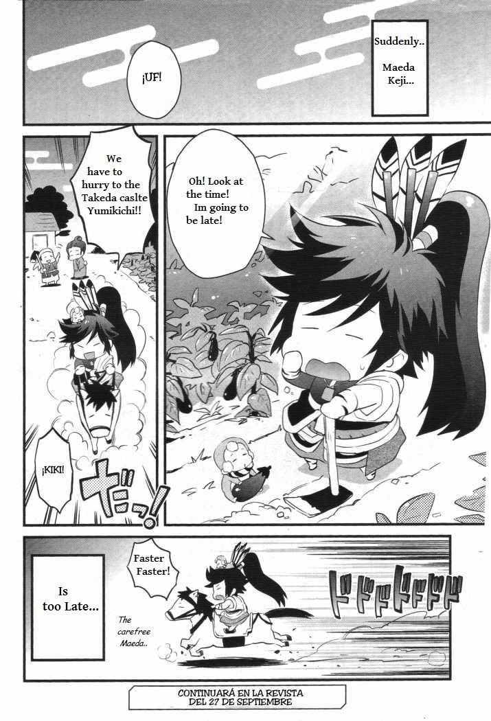 Sengoku Basara 2 Chapter 8.1 page 8 - Chapter 8.1 : Side-story Mini Sengoku Basara