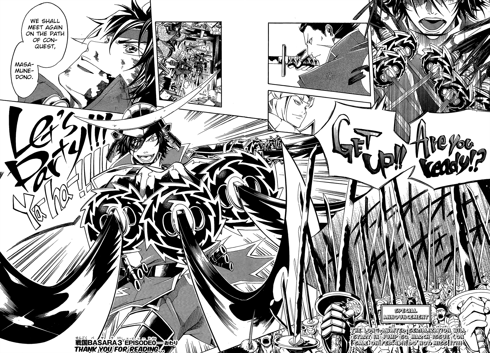 Sengoku Basara 3 - Roar of Dragon Chapter 0.2 page 44 - Chapter 0 v2 : Episode 0