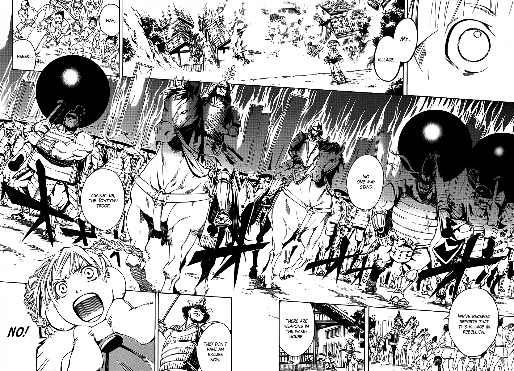 Sengoku Basara 3 - Roar of Dragon Chapter 1.2 page 36 - Chapter 1 v2 : The One-Eyed Dragon