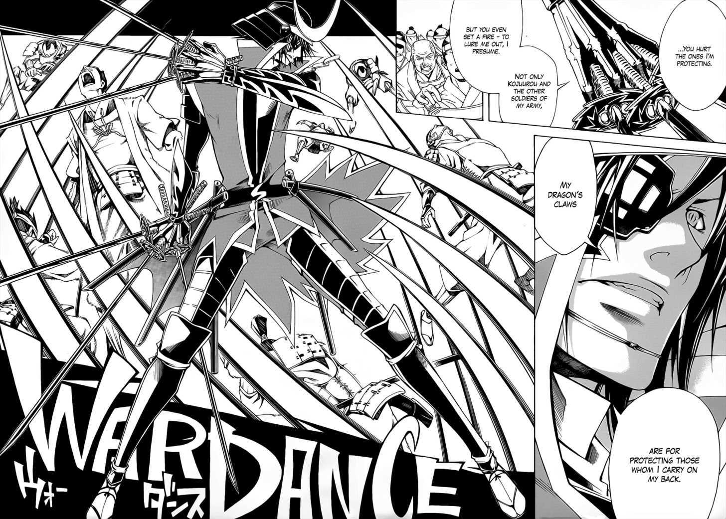 Sengoku Basara 3 - Roar of Dragon Chapter 3 page 24 - Chapter 3 : The Azure Claw, The Black Blade