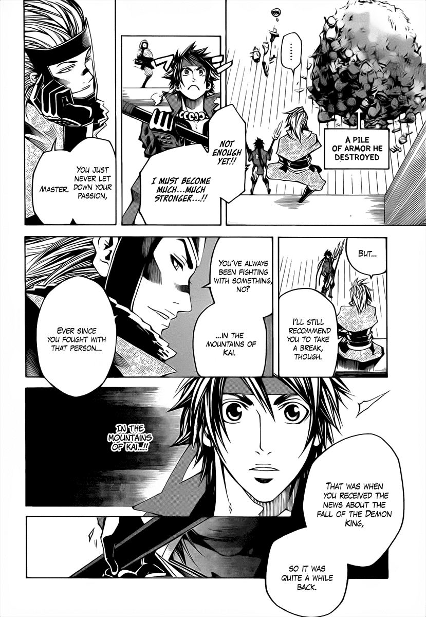 Sengoku Basara 3 - Roar of Dragon Chapter 4.2 page 14 - Chapter 4 v2 : The Azure Lightning, The Crimson Flame