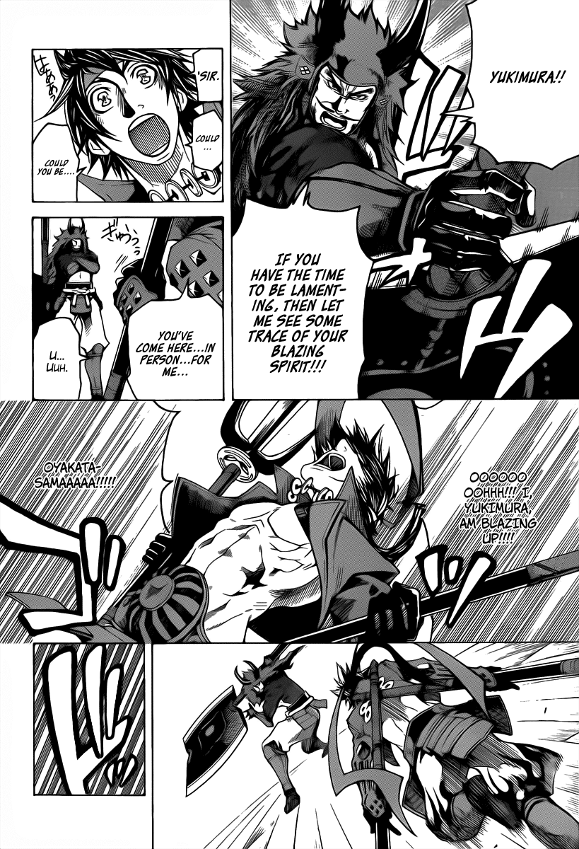 Sengoku Basara 3 - Roar of Dragon Chapter 4.2 page 16 - Chapter 4 v2 : The Azure Lightning, The Crimson Flame