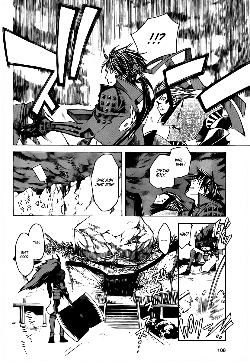 Sengoku Basara 3 - Roar of Dragon Chapter 4.2 page 28 - Chapter 4 v2 : The Azure Lightning, The Crimson Flame