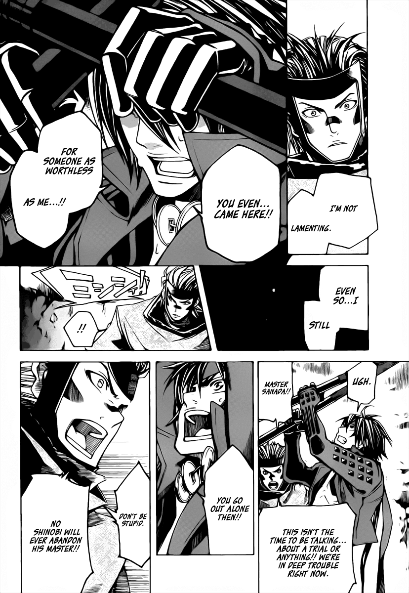 Sengoku Basara 3 - Roar of Dragon Chapter 4.2 page 30 - Chapter 4 v2 : The Azure Lightning, The Crimson Flame