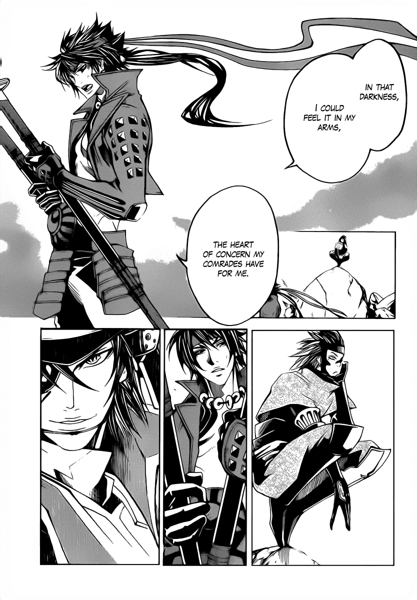 Sengoku Basara 3 - Roar of Dragon Chapter 4.2 page 40 - Chapter 4 v2 : The Azure Lightning, The Crimson Flame