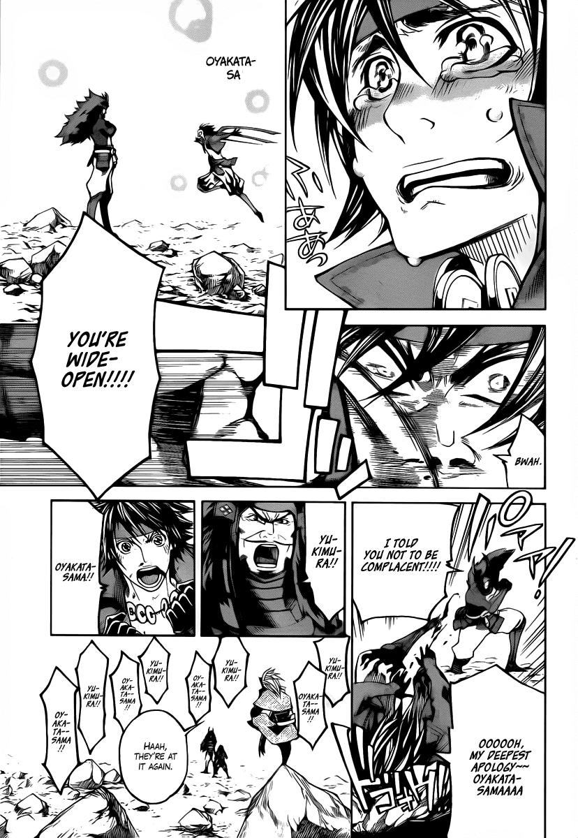 Sengoku Basara 3 - Roar of Dragon Chapter 4.2 page 42 - Chapter 4 v2 : The Azure Lightning, The Crimson Flame