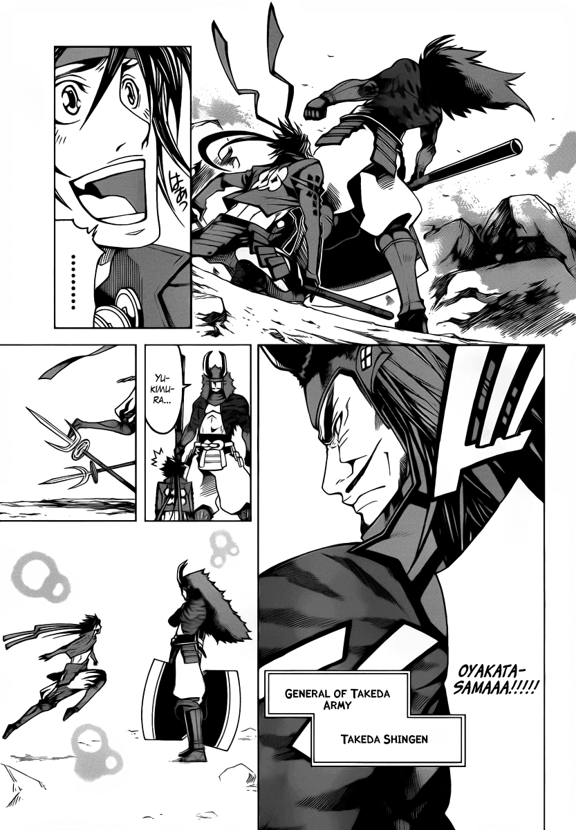 Sengoku Basara 3 - Roar of Dragon Chapter 4.2 page 9 - Chapter 4 v2 : The Azure Lightning, The Crimson Flame