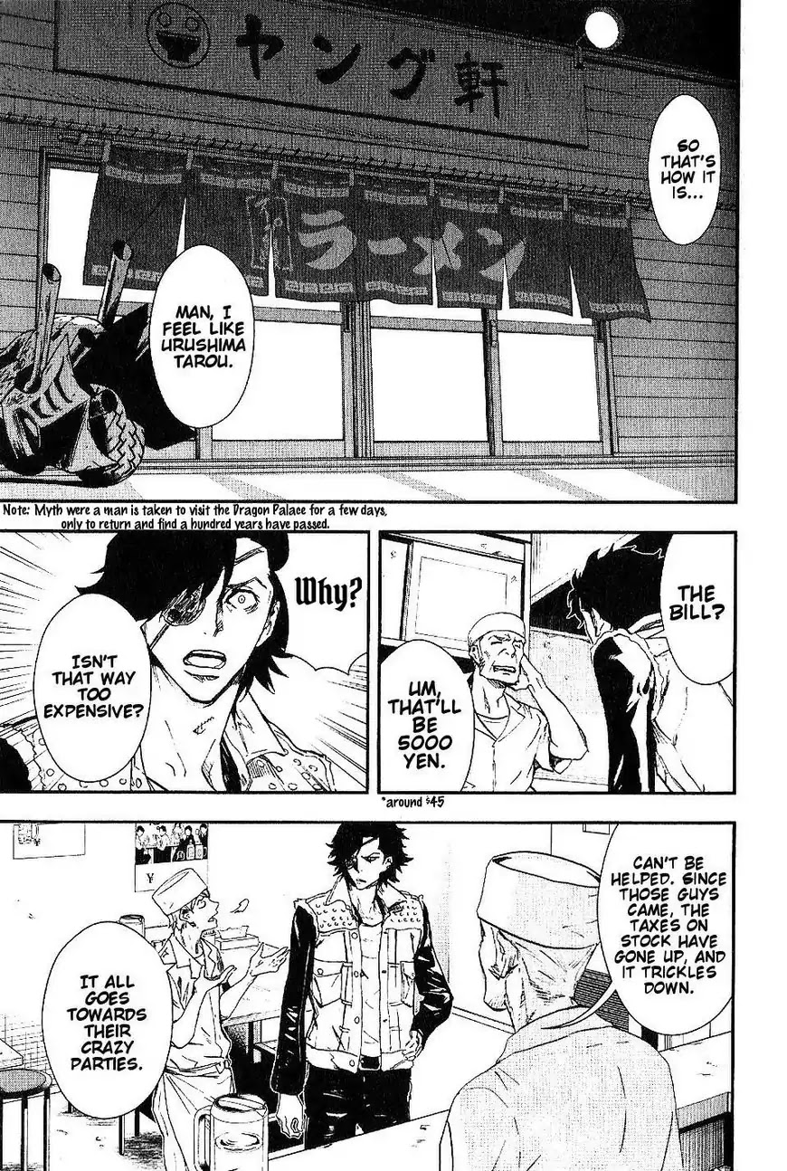 Sengoku Basara Dokugan Chapter 1 page 28 - Chapter 1: The One-Eyed Dragon Returns From Hell