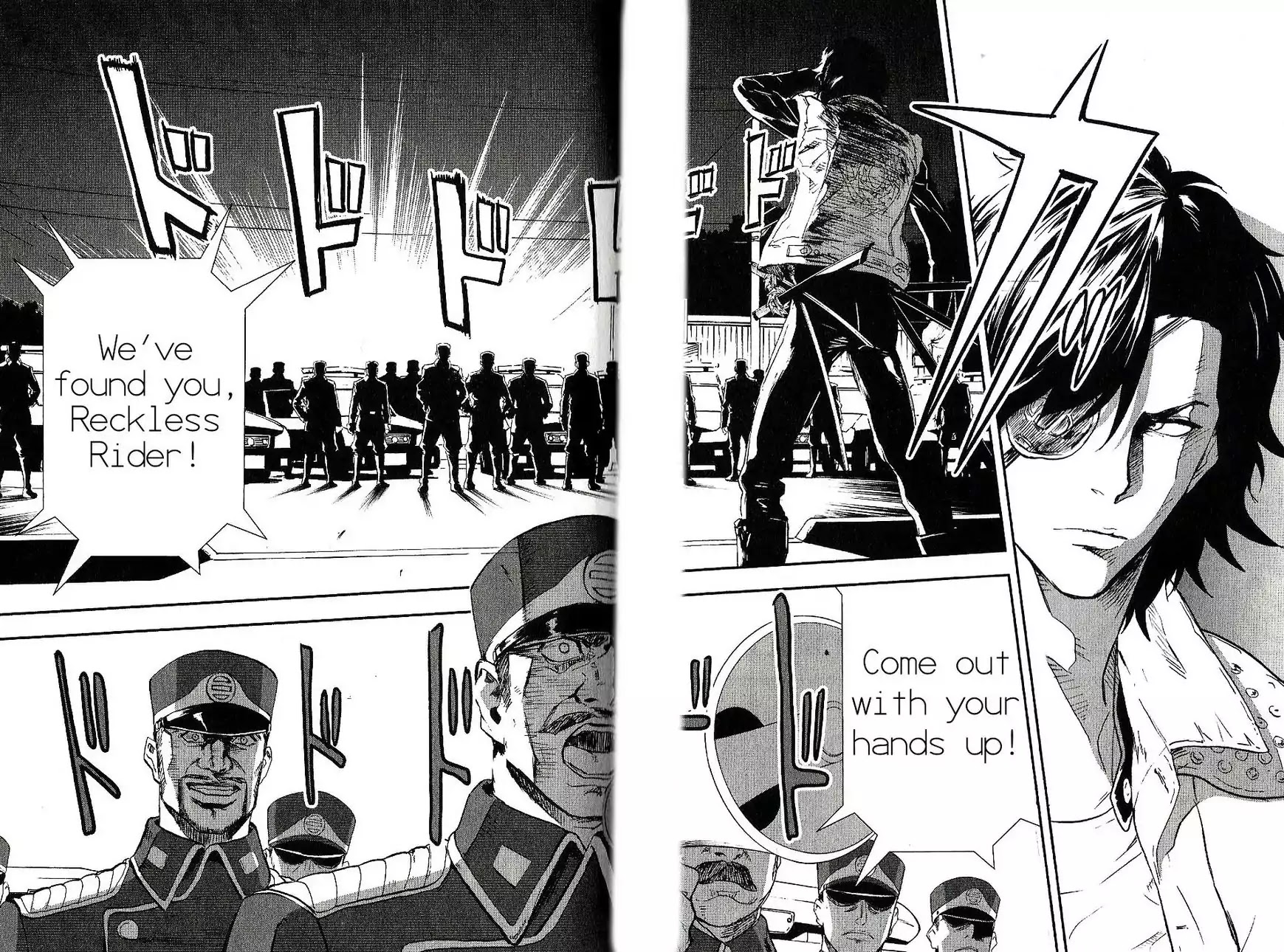 Sengoku Basara Dokugan Chapter 1 page 33 - Chapter 1: The One-Eyed Dragon Returns From Hell