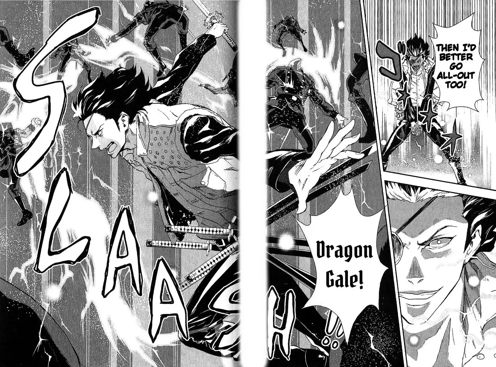 Sengoku Basara Dokugan Chapter 1 page 40 - Chapter 1: The One-Eyed Dragon Returns From Hell