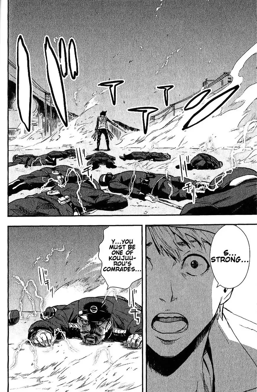 Sengoku Basara Dokugan Chapter 1 page 43 - Chapter 1: The One-Eyed Dragon Returns From Hell